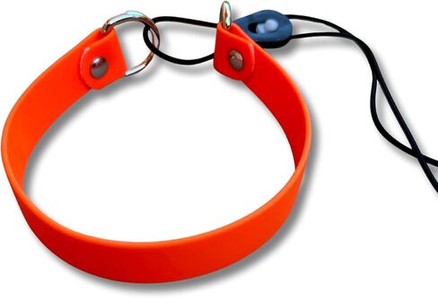 طوق SparkDog الياقات HiFlex ذو الضبط السريع لحزام استبدال الياقة الإلكترونية يناسب Educator، Garmin، Dogtra، حزام استبدال Sportdog، BioThane®-صنع في الولايات المتحدة الأمريكية (HiFlex Black، 3/4" صندوق مزدوج/XL) in Saudi Arabia
