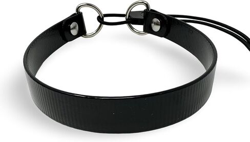 طوق SparkDog الياقات HiFlex ذو الضبط السريع لحزام استبدال الياقة الإلكترونية يناسب Educator، Garmin، Dogtra، حزام استبدال Sportdog، BioThane®-صنع في الولايات المتحدة الأمريكية (HiFlex Black، 3/4" صندوق مزدوج/XL) in Saudi Arabia