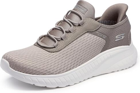 حذاء رياضي نسائي من Skechers سهل الارتداء بدون استخدام اليدين Bobs Squad Chaos-in Color، TPE، 7 in Saudi Arabia