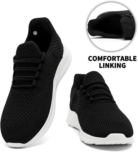 Mens Running Tennis Casual Walking Shoes Anti Slip Comfortable Lightweight Breathable Fashion Sneakers Non Slip Workout Gym Shoes for Running in Kuwait