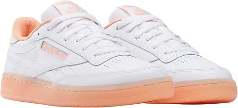 Reebok Women's Club C Revenge Sneaker, Tapioca/Washed Clay/Moon, 9 in Saudi Arabia