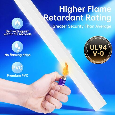 جدار إخفاء سلك Delamu، أغطية سلك للأسلاك على الحائط، أغطية أسلاك كبيرة لمخفي كابلات الحبال، أغطية أسلاك 94.5 بوصة للتلفزيون على غطاء كابل الحائط، مجموعة إدارة الكابلات سهلة الإعداد، 6X W1.0 H0.53in in Kuwait