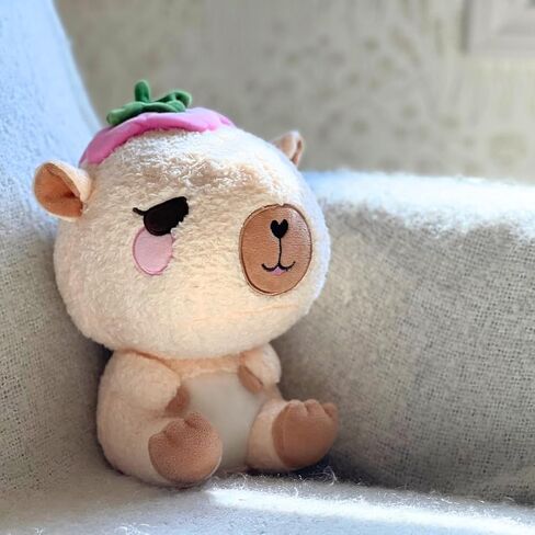 Cuddle Barn PlushGoals - Camden The Calm Capybara | Super Soft Cute Kawaii Collectible Stuffed Animal Plush Toy, 9 inches in Kuwait