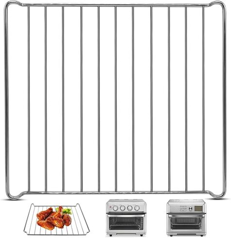رف سلك مقلاة هوائية من GWY لفرن محمصة الخبز الحراري من Cuisinart TOA-95، 14.5 بوصة × 11.7 بوصة، ملحقات صينية سلة من الفولاذ المقاوم للصدأ، قطع غيار وخزائن غسالة الأطباق in Saudi Arabia