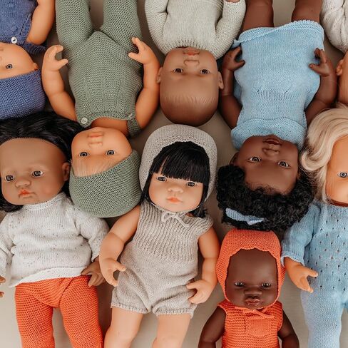 Miniland Educational - 15'' Anatomically Correct Baby Doll, Asian Girl in Saudi Arabia