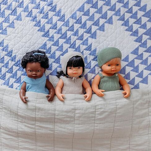 Miniland Educational - 15'' Anatomically Correct Baby Doll, Asian Girl in Saudi Arabia