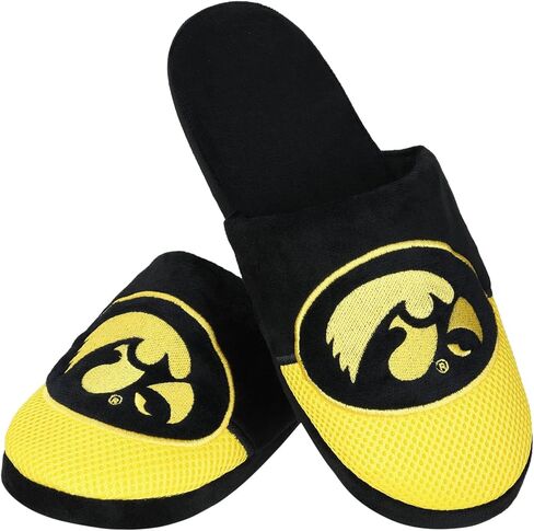 FOCO Florida State Seminoles NCAA Mens Team Logo Staycation Slippers - L in Saudi Arabia