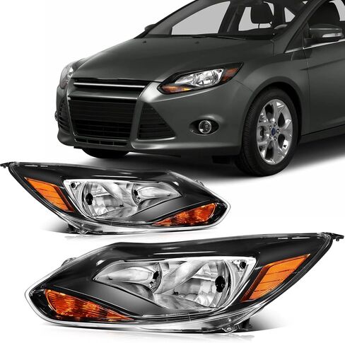 SCITOO Headlight Assembly Fits For 2008-2014 for Ford For E-150 2008-2014 for Ford For E-250 2008-2019 2021 for Ford For E-350 Super Duty Headlamp Driver Side in Saudi Arabia