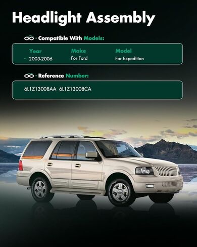 SCITOO المصابيح الأمامية لفورد ل F-150 2009-2014 المصابيح الأمامية الأسود الإسكان العنبر عاكس واضح عدسة سائق وجانب الركاب in Saudi Arabia