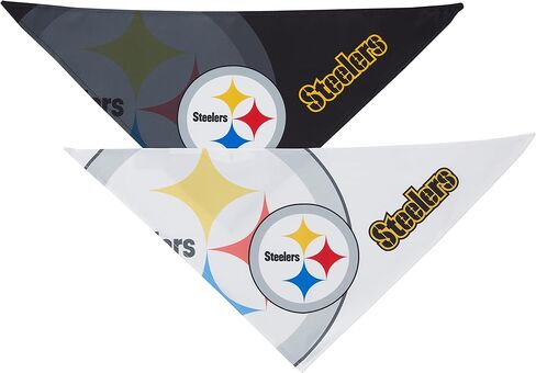 Littlearth Unisex-Adult NFL New York Giants Home and Away Pet Bandana Set, Team Color, Large in Saudi Arabia