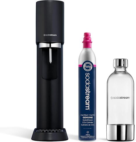 SodaStream Enso Sparkling Water Maker Bundle, 60L CO2 Canister, BPA Free Carbonating Bottle in Kuwait