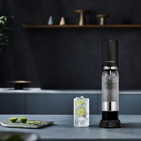 SodaStream Enso Sparkling Water Maker Bundle, 60L CO2 Canister, BPA Free Carbonating Bottle in Kuwait