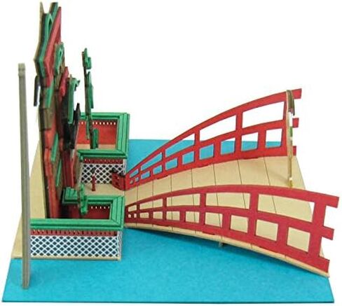 Sankei MP07-14 Studio Ghibli Mini Spirited Away Chihiro Escape Non-Scale Papercraft in Kuwait
