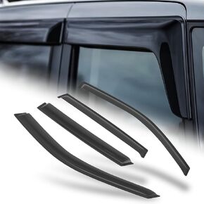 M-AUTO Outside Mount Window Visors Compatible with 06-11 Chevrolet HHR, in-Channel Rain Guards Shields, 4 PCs in Saudi Arabia