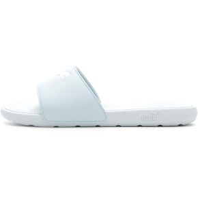 PUMA Women's Cool Cat Slide Sandal, Sport Lucite-White, 10 in Kuwait