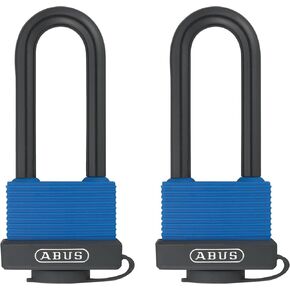 ABUS 70IB/45HB63 KD Solid Brass Weatherproof Padlock Keyed Different with 2-1/2" Stainless Steel Shackle, Blue in Kuwait