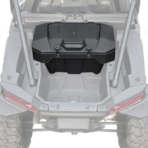 55QT Forward Cargo Box for Polaris RZR XP 1000 2024, UTV Rear Waterproof Bin Bed Storage Box for RZR XP 1000/ XP 4 1000 Sport/Premium/Ultimate 2024 Accessories, Replace OEM #2884525 in Kuwait