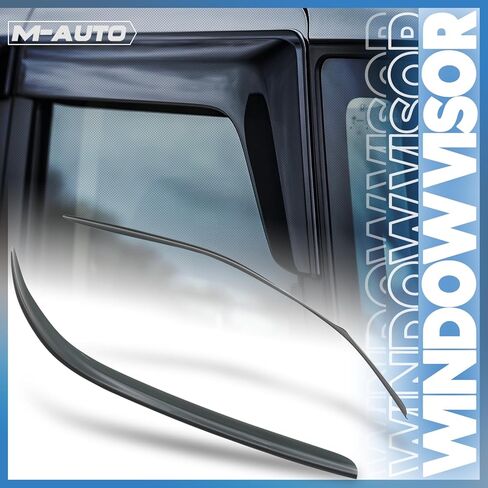 M-AUTO Outside Mount Window Visors Compatible with 06-11 Chevrolet HHR, in-Channel Rain Guards Shields, 4 PCs in Kuwait