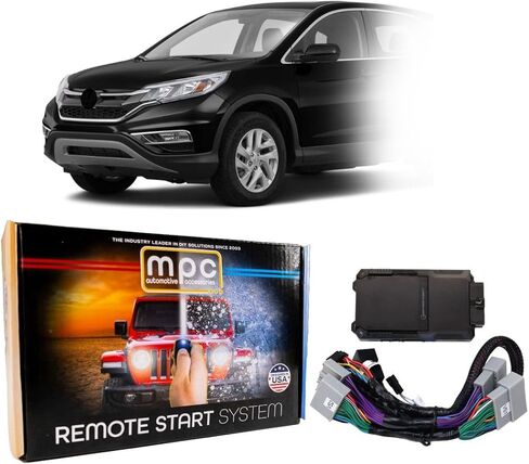 طقم البدء عن بعد المنشط عن بعد من MPC Plug-n-Play Factory متوافق مع 2015-2016 Honda CR-V Push-to-Start - مع T-Harness وFlashLink Lite Updater in Saudi Arabia