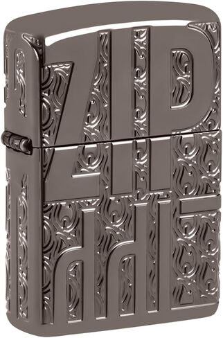 Zippo Slim Dot Design Satin Chrome Pocket Lighter in Saudi Arabia