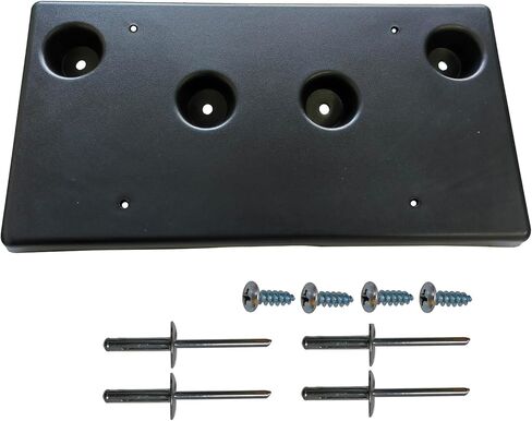 Front Bumper License Plate Frame Bracket Holder Fits for 2016 2017 Chevy Equinox Replace 23476043,GM1068197 in Kuwait