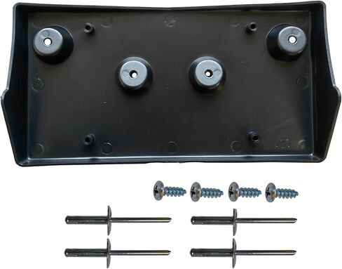 Front Bumper License Plate Frame Bracket Holder Fits for 2016 2017 Chevy Equinox Replace 23476043,GM1068197 in Kuwait