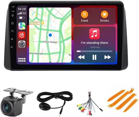 Android 12 Car Radio Stereo for Dodge Grand Caravan 2008-2020 Chrysler Town & Country 2011-2016, Biorunn GPS Navi Wireless Wired Car-Play Android Auto Voice Control IPS FM RDS DSP, 2GB 32GB in Kuwait