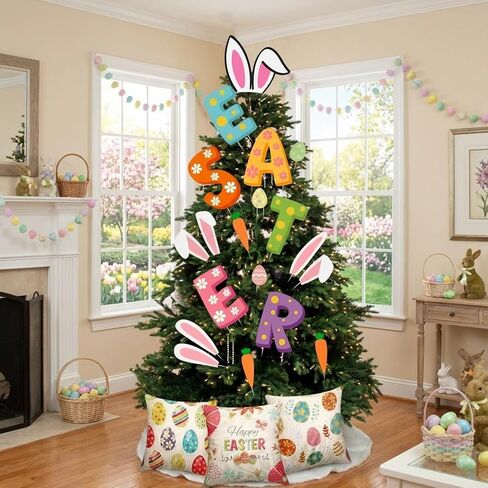 19 Pcs Valentines Day Decorations Tree Ornament Love Tree Topper Valentine Pillow Covers Romantic Wood Heart Ornaments and String Lights for Wedding Holiday Party Anniversary Decor in Kuwait