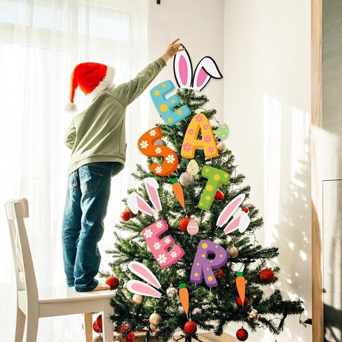 19 Pcs Valentines Day Decorations Tree Ornament Love Tree Topper Valentine Pillow Covers Romantic Wood Heart Ornaments and String Lights for Wedding Holiday Party Anniversary Decor in Kuwait