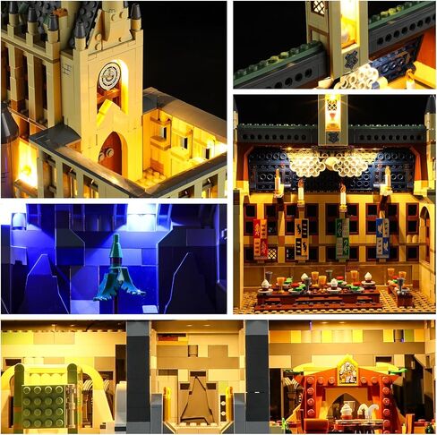 YEABRICKS LED Light لـ Lego-76414 هاري بوتر اكسكتو باترونوم نموذج مكعبات البناء (مجموعة ليغو غير متضمنة) in Kuwait