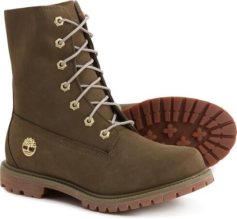 Timberland Womens Teddy Fleece Fold-Down WP Ankle Boot #TB08331R (5.5) Winter White in Saudi Arabia