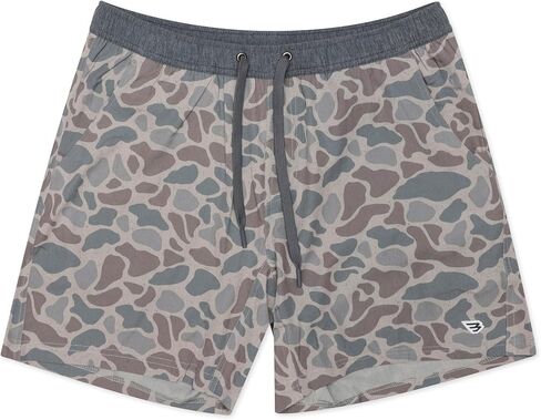Burlebo Men's Athletic Workout Shorts with Built-in Liner in Saudi Arabia