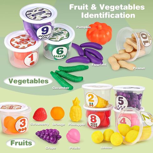 Joyreal Wooden Color Shape Sorting Toys in Kuwait