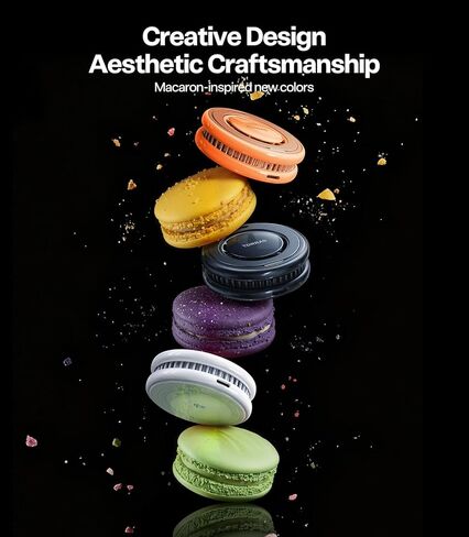 TORRAS PolarCircle Qi2 Mag-Safe Charger, Semiconductor Cooling 15W Wireless Charger for iPhone 16/15/14/13/12, Magnetic Charging Pad with 360°Spin Stand, Phone Cooler for Gaming and Live Streamin in Kuwait