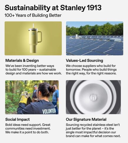 إبريق مياه سريع التدفق سعة 2 جالون من ستانلي أدفينتشر، موزع مياه ثلج، مبرد مشروبات معزول مع حنفية صب سهلة وغطاء إسفنجي مغلق in Kuwait