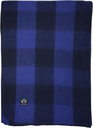 Arcturus Military Wool Blanket - 4.5 lbs, Warm, Thick, Washable, Large 64" x 88" - Great for Camping, Outdoors, Sporting Events, and Survival Kits in Kuwait