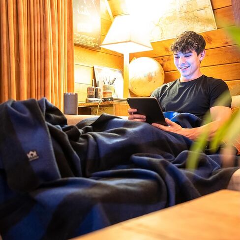 Arcturus Military Wool Blanket - 4.5 lbs, Warm, Thick, Washable, Large 64" x 88" - Great for Camping, Outdoors, Sporting Events, and Survival Kits in Kuwait