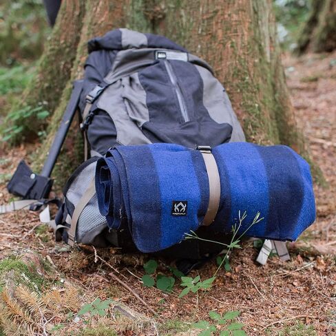 Arcturus Military Wool Blanket - 4.5 lbs, Warm, Thick, Washable, Large 64" x 88" - Great for Camping, Outdoors, Sporting Events, and Survival Kits in Kuwait