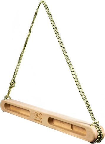 The Original YY VERTICAL Climbing Hang Holds in Wood for Rock Climbing, Ideal for Home Training, adapts to pull up bar, Strengthen your Fingers in Kuwait