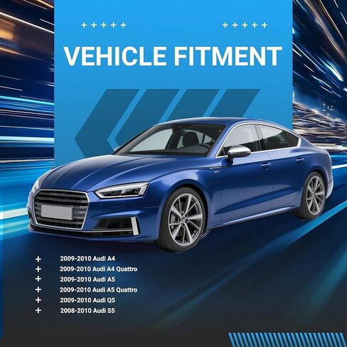 Suspension Front Control Arm Kit Compatible With 2004-2011 Audi A6 Saloon Avant Allroad Estate Front Upper & Lower Control Arm, Sway Bar Link Front, Front inner & Outer Tie Rod Ends in Kuwait