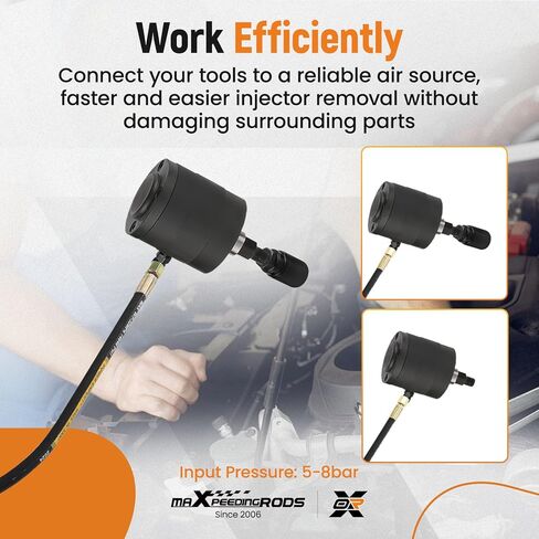 مجموعة أدوات تثبيت حاقن الوقود maxpeedingrods، مجموعة أدوات سحب حاقن الوقود المتوافقة مع محركات BMW B36 B38 B48، استبدل 2358417 2358022 in Kuwait