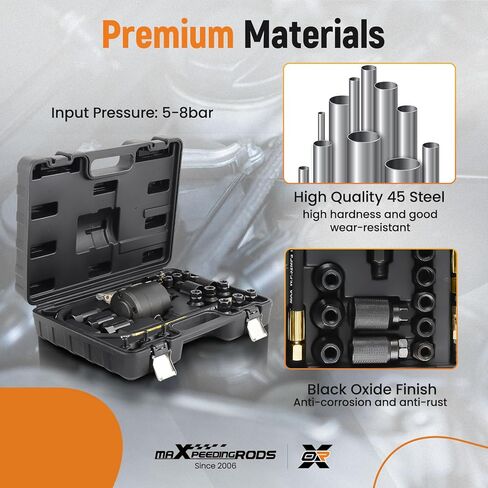 مجموعة أدوات تثبيت حاقن الوقود maxpeedingrods، مجموعة أدوات سحب حاقن الوقود المتوافقة مع محركات BMW B36 B38 B48، استبدل 2358417 2358022 in Kuwait