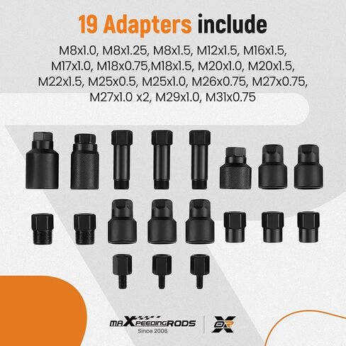 مجموعة أدوات تثبيت حاقن الوقود maxpeedingrods، مجموعة أدوات سحب حاقن الوقود المتوافقة مع محركات BMW B36 B38 B48، استبدل 2358417 2358022 in Kuwait