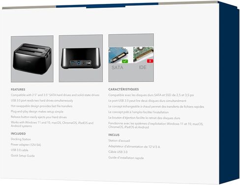 Insignia 2.5" SATA to USB-C HDD Enclosure, USB 3.2, for Laptops, MacBook in Kuwait