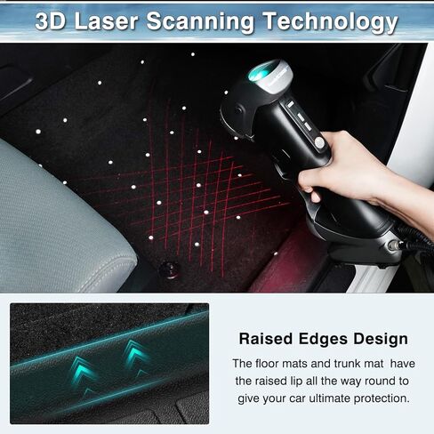 Mixsuper Custom Fit Floor Mats for Kia Sorento 7 Seats 2021-2025 All Weather Floor Liners Front and Rear Row Set Black in Kuwait