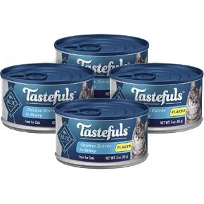 Blue Buffalo Tastefuls Variety Pack Wet Cat Food, 3 oz, 12 ct in Kuwait