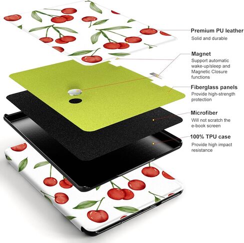 حافظة CoBak لجهاز Kindle Paperwhite - غطاء جلد PU جديد تمامًا مع ميزة التنبيه التلقائي للنوم لجهاز Kindle Paperwhite Signature Edition وKindle Paperwhite الجيل الحادي عشر 2021 in Saudi Arabia