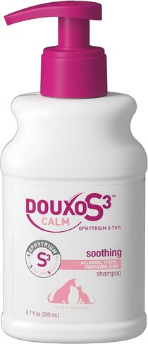 Douxo S3 Calm Shampoo 6.7 oz (200 mL) - For Dogs and Cats with Allergic, Itchy Skin in Kuwait