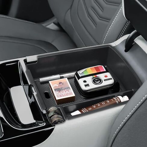 TACORBO Center Console Organizer Tray Compatible with Hyundai 2025 TUCSON Limited and TUCSON Hybrid Blue/SEL Convenience/N Line/Limited Accessories, 25 TUCSON Plug-in Hybrid Limited/SEL Armrest Insert in Kuwait