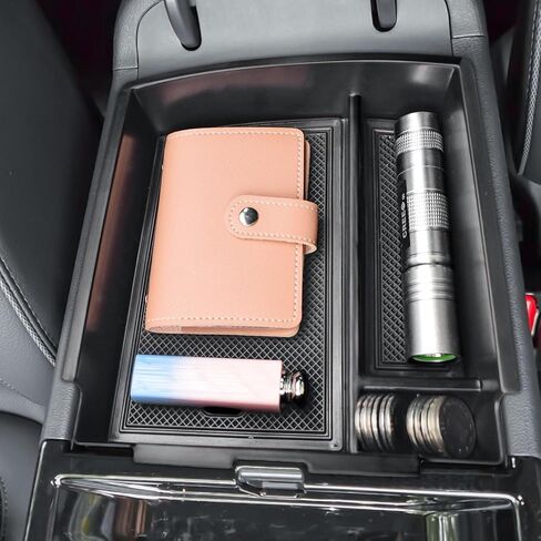 TACORBO Center Console Organizer Tray Compatible with Hyundai 2025 TUCSON Limited and TUCSON Hybrid Blue/SEL Convenience/N Line/Limited Accessories, 25 TUCSON Plug-in Hybrid Limited/SEL Armrest Insert in Kuwait